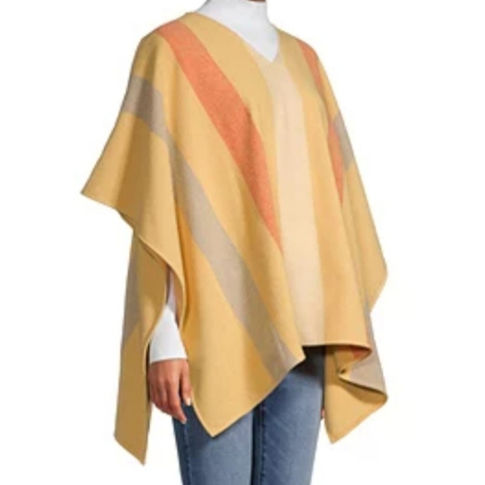 a.n.a Womens 3/4 Sleeve Poncho